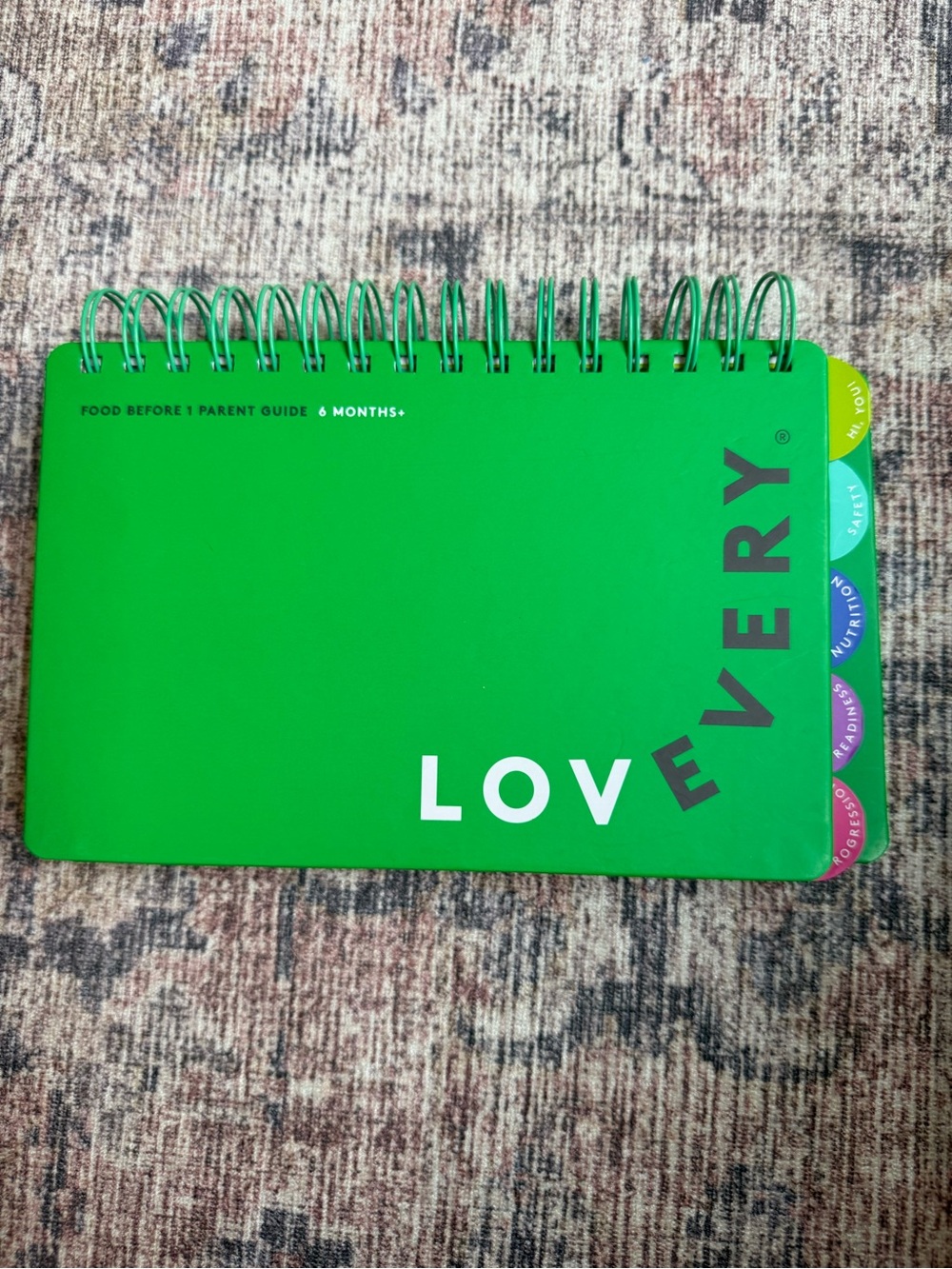 Lovevery Food Before 1 Parent Guide